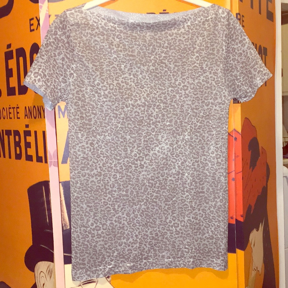 Animal print top s/m